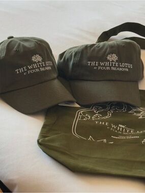 Four Seasons X The White Lotus Limited Edition Cotton Baseball Cap New w tag!GWP